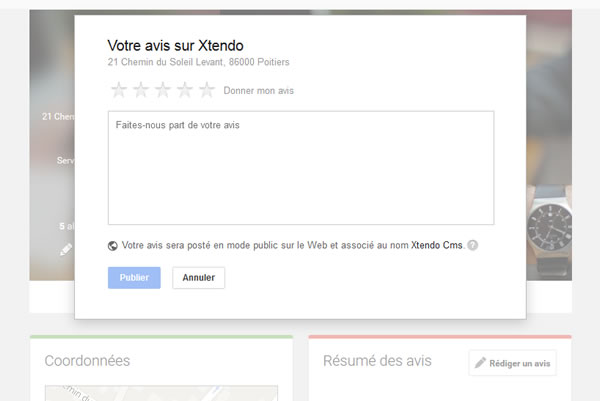 Astuce : Avis locaux de Google My Busines