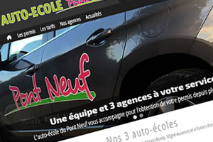 Auto Ecole du Pont Neuf à Poitiers : 3 agences