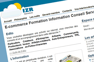 IZR : Services web à destination des artisans, commerçants TPE qui souhaitent accéder à internet et au e-commerce