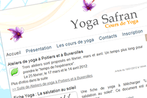Cours de Yoga à Poitiers.