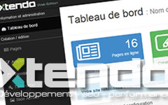 Le CMS Xtendo - Extensible, flexible, simple et rapide