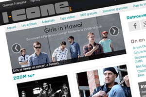 I-cone.net : plateforme de musique en ligne
